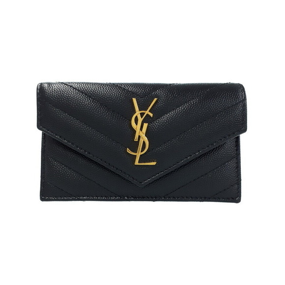 Saint Laurent Card Case PARIS Zip Holder Wallet - Picture 1 of 5